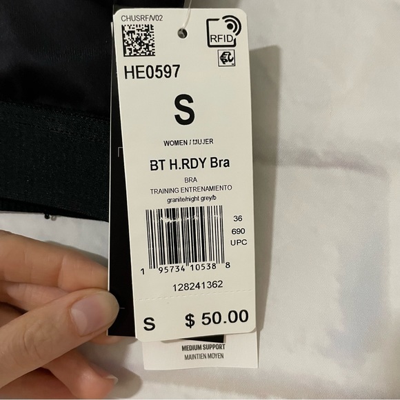 Peloton x Adidas | Heat Ready Believe This Sports Bra - Picture 10 of 10